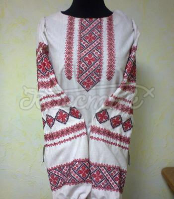 Женская вышиванка россыпь рубинов фото