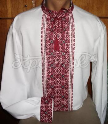 Мужская вышиванка "Лабиринт" купить в интернете