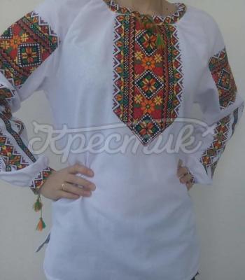 Женская вышиванка "Осенние мотивы" купить