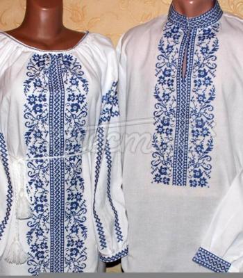 Парные вышиванки "Васельки" купить