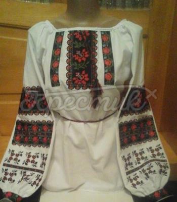 Женская Борщевская вышиванка " Аленький цветочек" купить