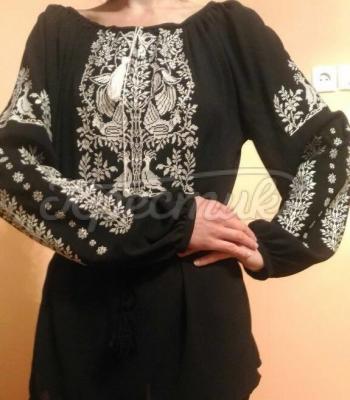 Женская вышитая туника " Дерево жизни" купить