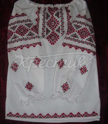 Детская вышиванка "Узоры" фото