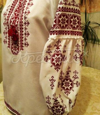 Женская вышиванка "Бордо"купить
