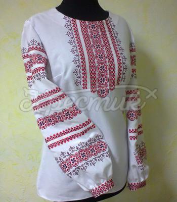 Женская вышиванка  "Семейные ценности" фото