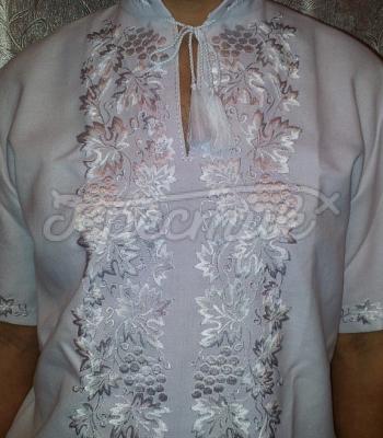 Мужская вышиванка "Дубовый оберег" фото