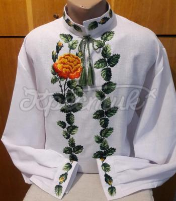 Чоловіча стильна вишиванка під замовлення