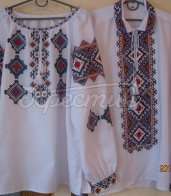 Парные вышиванки "Изобилие" фото