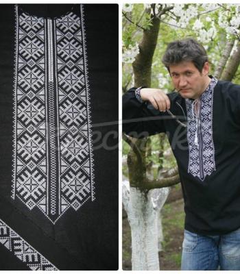 Мужская вышиванка  " Геометрия узора" купить