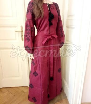 Женское платье вышиванка "Княгиня" купить