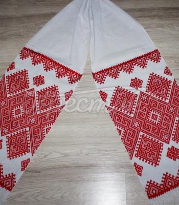 Вышитый свадебный рушник ручной работы купить