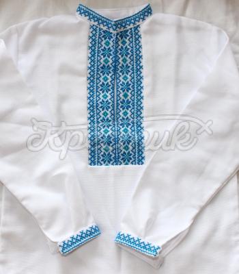 Детская вышитая рубашка для мальчика  фото