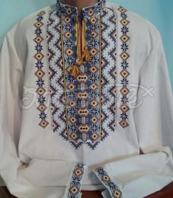 Мужская вышиванка "Зигзаг" купить