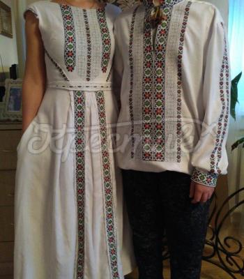 Парные вышиванки Разноцвет фото