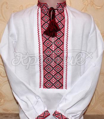 Вышиванка для мальчика "Геометрия" фото