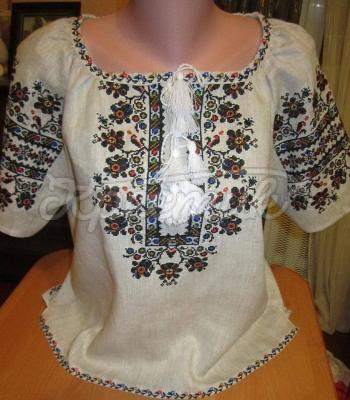 Женская вышиванка " Сказочные цветы" купить