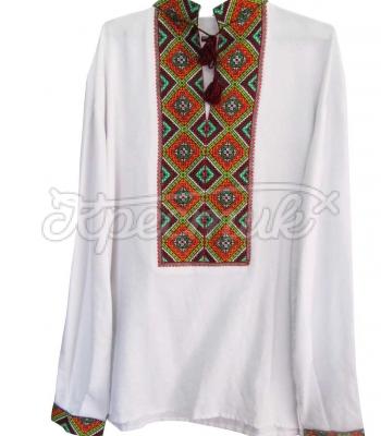 Вышиванка мужская крестиком