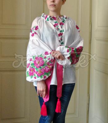 Женская вышиванка "Майская роза" купить
