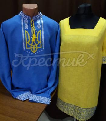 Парные вышиванки "Патриотическая волна"