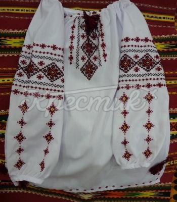 Легкая женская вышиванка "Ромбы счастья"