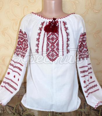 Вышиванка на девочку "Мария" фото