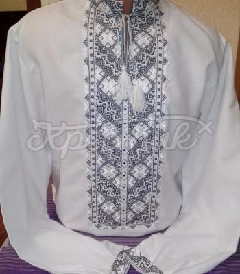 Мужская вышиванка "Звездная пыль" фото Крестик Киев