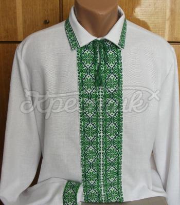 Вышиванка украинская мужская яркие цвета