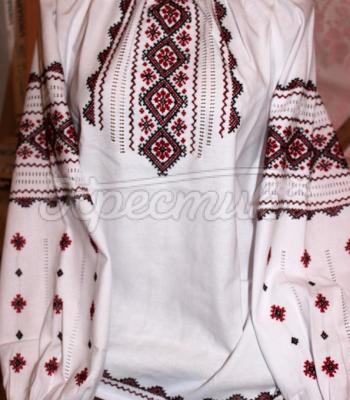 Женская вышиванка "Цветочная 1"