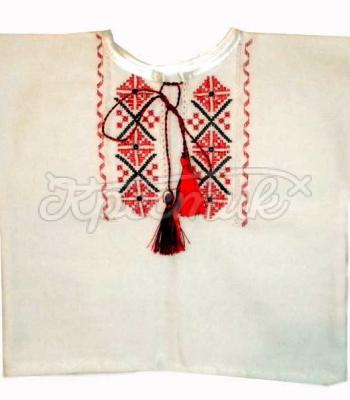 Детская распашонка с вышивкой