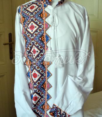 Мужская вышиванка "Радужная" купить