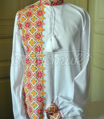 Мужская вышиванка " Блики" купить
