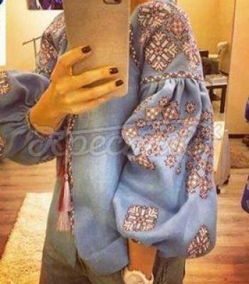 Женская вышиванка "Небесная красота" купить