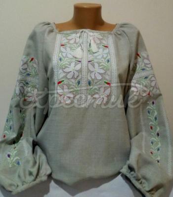 Женская вышиванка " Нежность цветов" купить