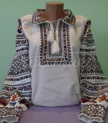 Женская вышиванка с сокальским орнаментом "Азалия" фото Крестик Киев