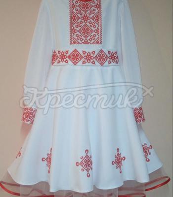 Платье для девочки на праздник Орнаменты фото