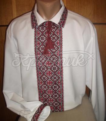Мужсксая праздничная вышиванка "Грация" фото